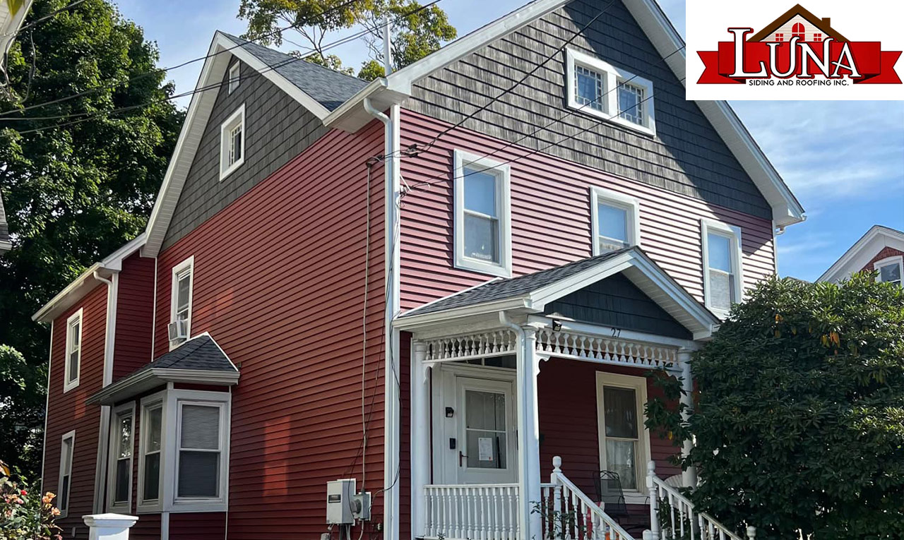 Siding upgrade performed by local experts on a residential property