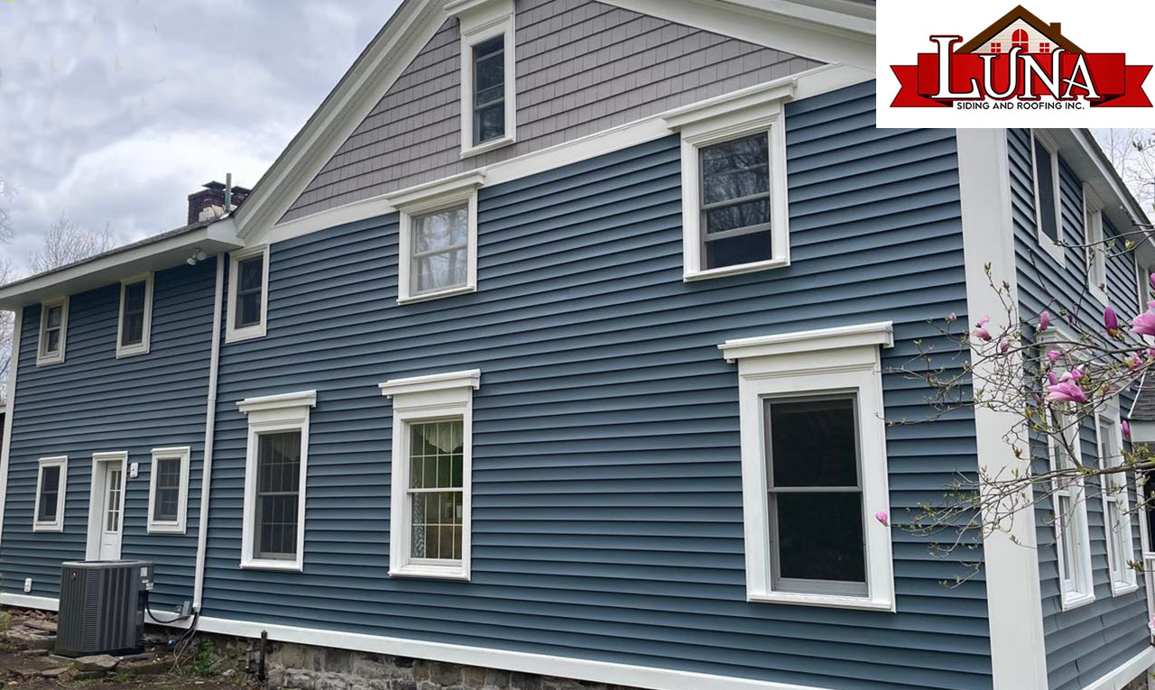 Stylish siding designs enhancing residential curb appeal