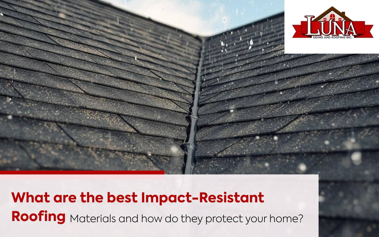 Metal panel installation using Impact-Resistant Roofing Materials