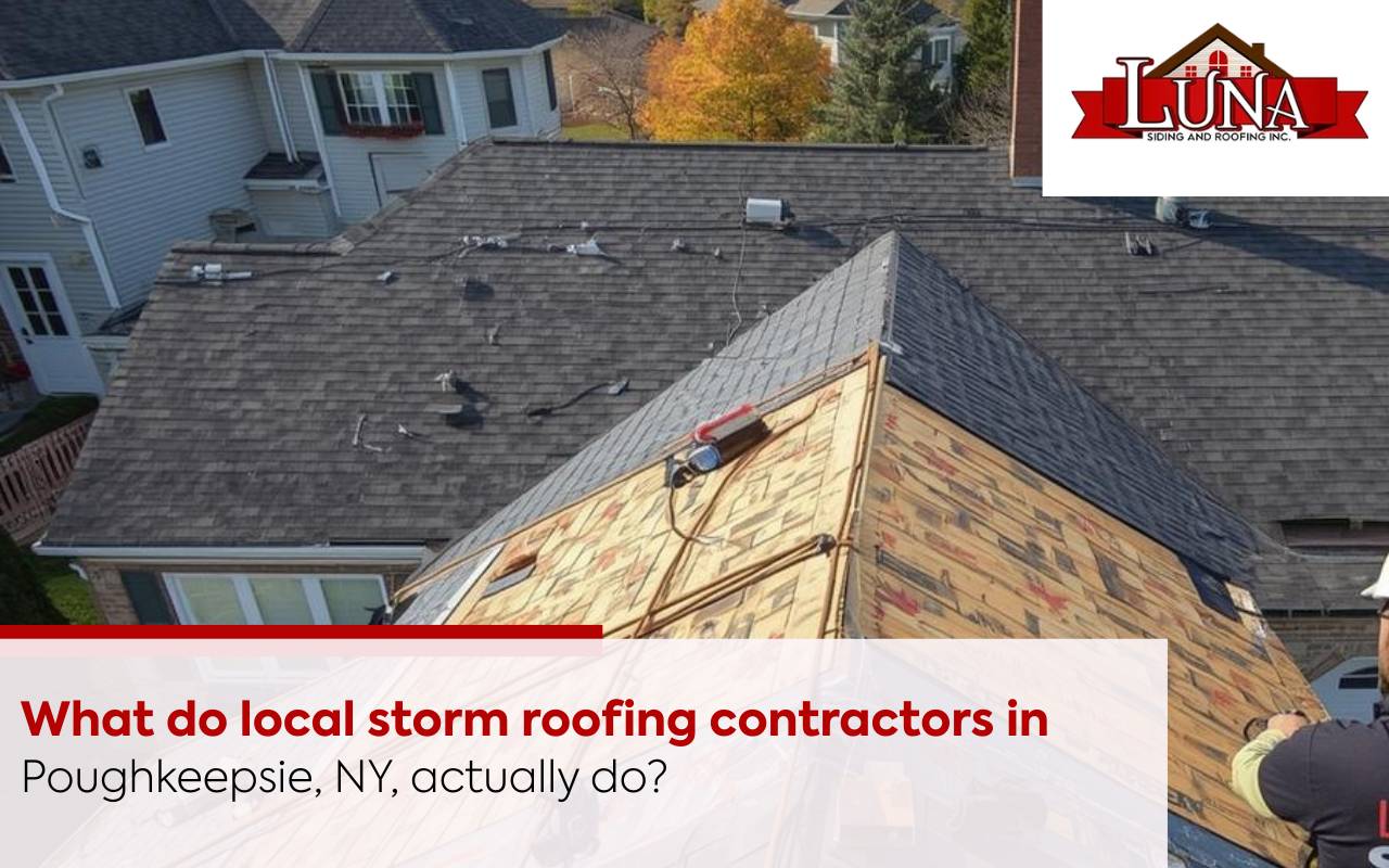 Roof inspection by Local Storm Roofing Contractors Poughkeepsie NY