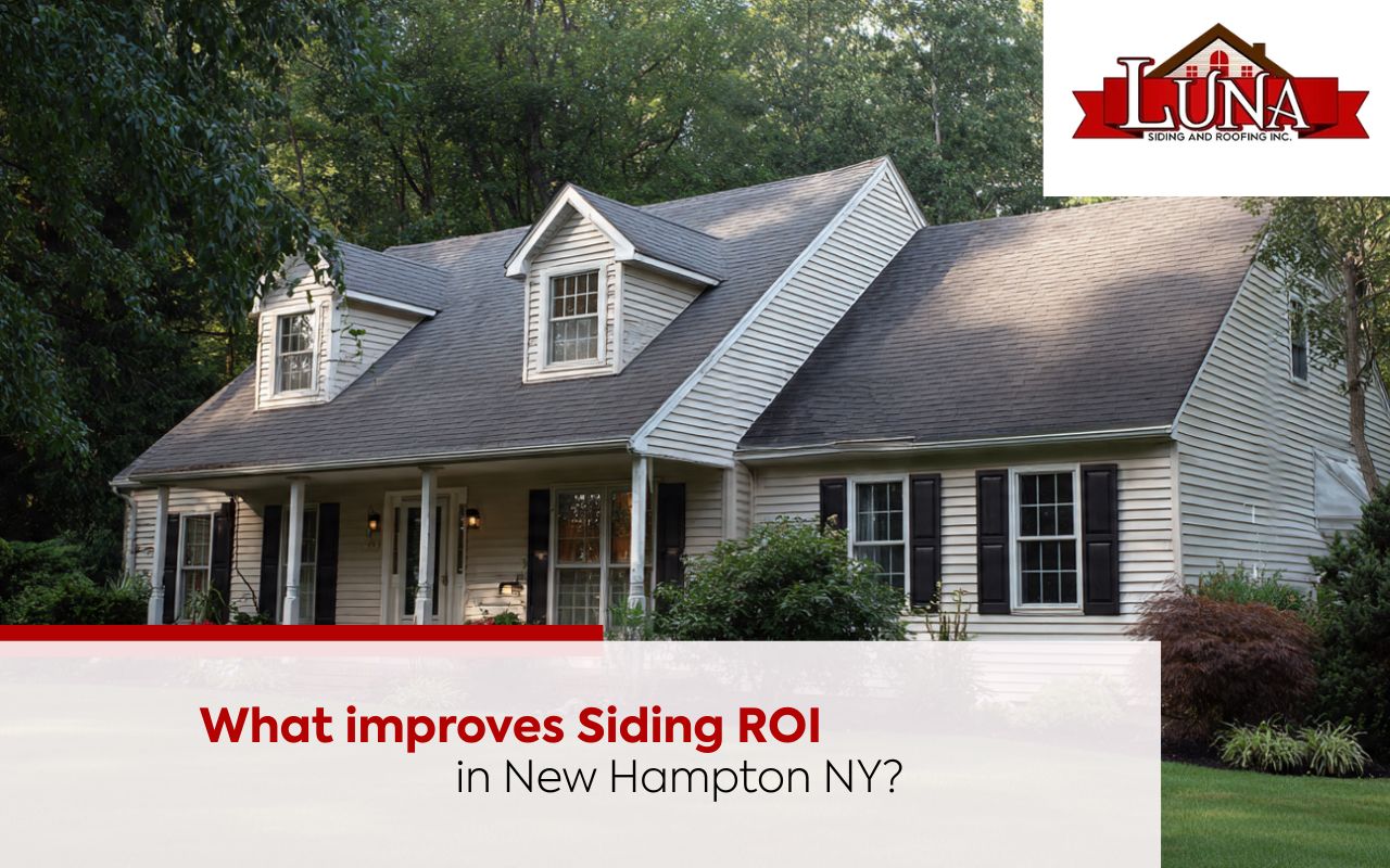 Fresh exterior upgrade showing siding ROI in New Hampton NY and improved curb appeal