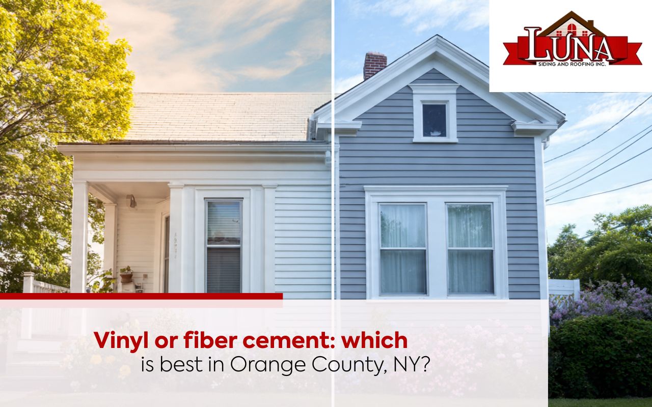 Vinyl vs Fiber Cement Siding in Orange County NY comparison for homeowners